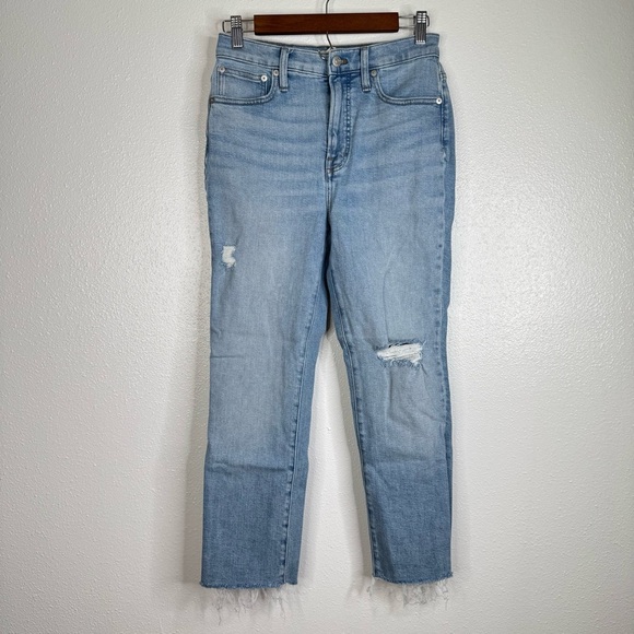 Madewell The Petite Perfect Vintage Jean in Coffey Wash: Worn-In Edition - Picture 3 of 8